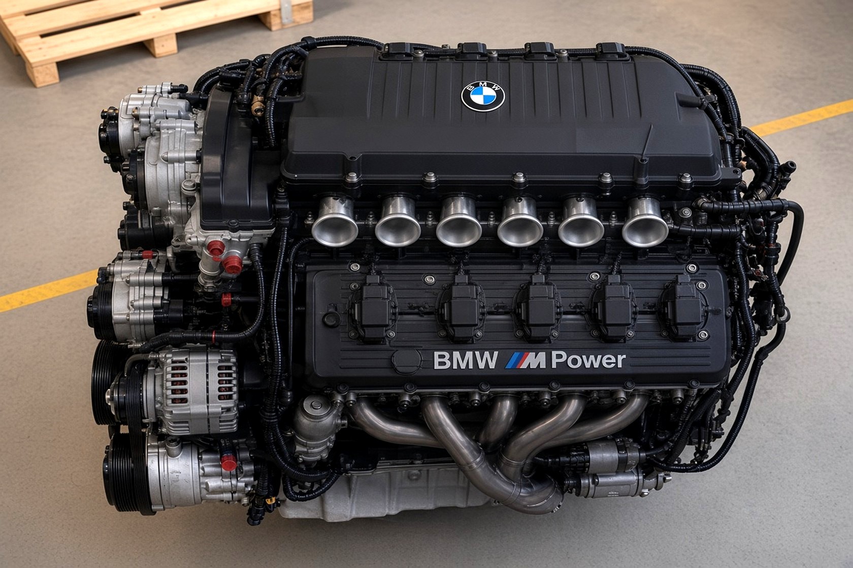 BMW engine detail