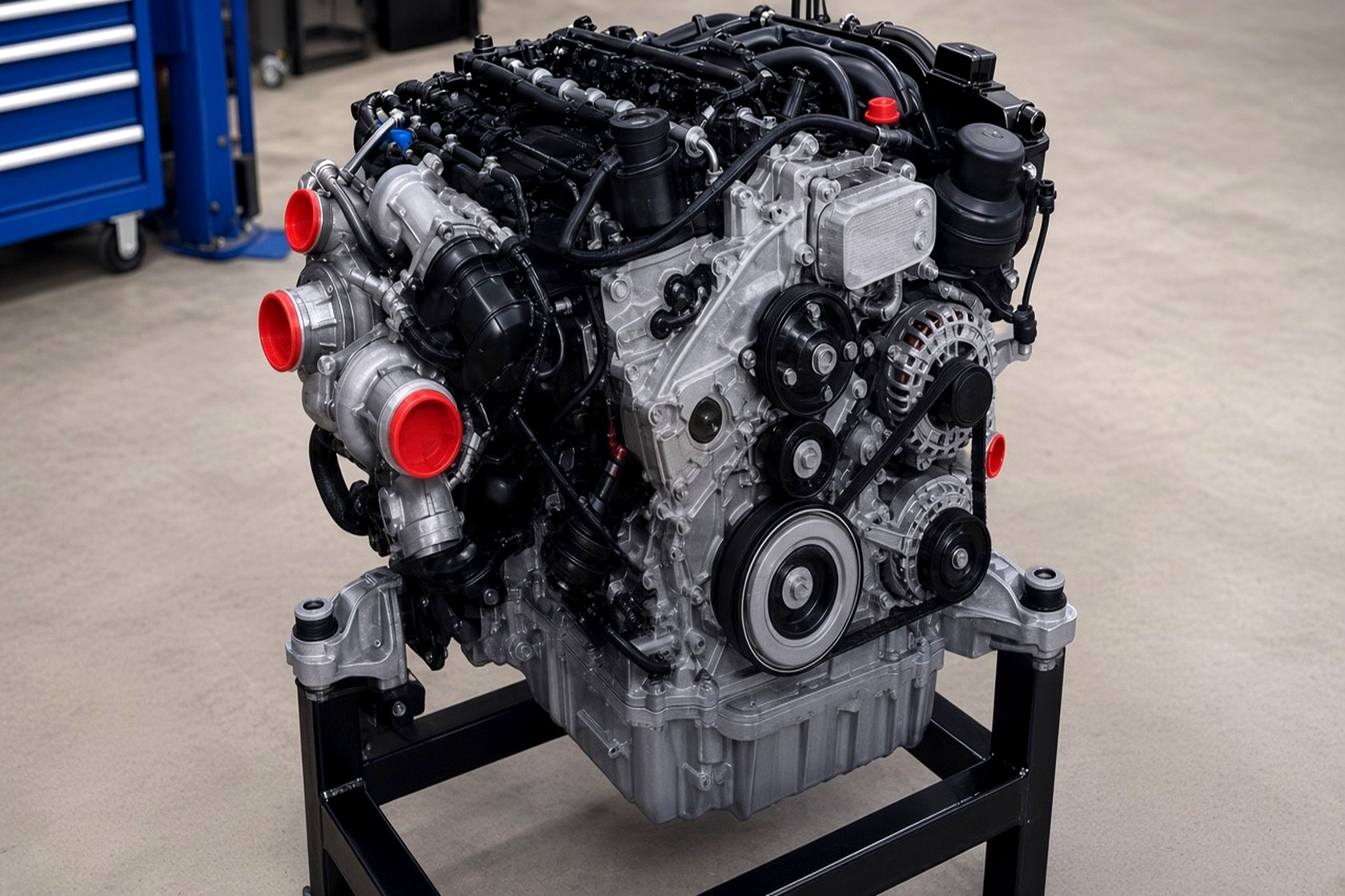 Engine ready to ship